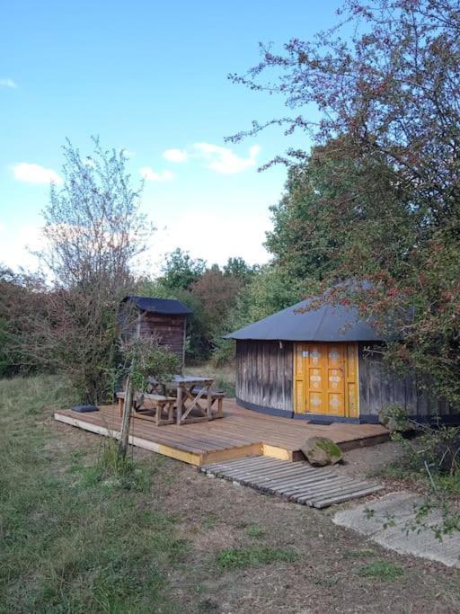 Hotel Le Bois Davy à Le Thoureil Extérieur photo